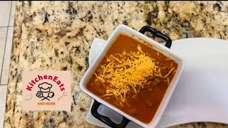 Texas Roadhouse chili recipe try it recipe [upl. by Rustice]