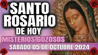 EL SANTO ROSARIO DE HOY SABADO 05 DE OCTUBRE 2024 MISTERIOS GOZOSOS  EL SANTO ROSARIO DE HOY [upl. by Marjana]