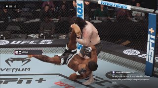 Big Mush vs Div 19 MK UFC 5 [upl. by Ilehs]