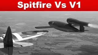 Spitfire vs V1 Flying Bomb  World War 2 Stories [upl. by Coulter]