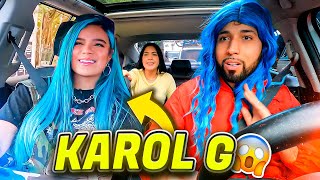 KAROL G Confiesa Todo en el Uber KarolG [upl. by Otila]