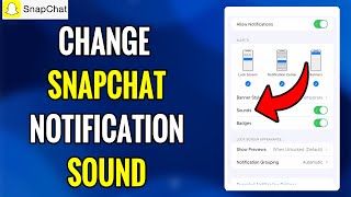 How To Change Snapchat Notification Sound In iPhone 2022  Change Notifications Sound On Snapchat [upl. by Aryhs]