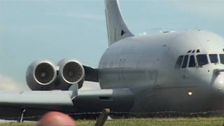 RAF VC10 Biggin Hill 2010  Incredible takeoff amp Display Unique footage [upl. by Wolsky]