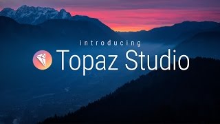 Topaz Studio  The New Photo Editor from Topaz Labs [upl. by Alacim284]