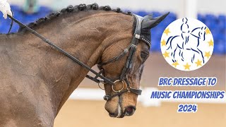 BRC DRESSAGE TO MUSIC CHAMPIONSHIPS  Adventures of Megatron  Equestrian Vlog [upl. by Einhpad514]