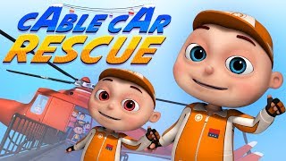 Zool Babies Series  Cable Car Rescue  Videogyan Kids Shows  Cartoon Animation For Children [upl. by Haynor]