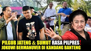 PILGUB JATENG DAN SUMUT RASA PILPRES❗Megawati Gusar Jokowi Bermanuver di Kandang Banteng [upl. by Sadnac267]