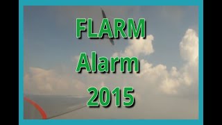 Gliding Demo FLARM alarm flarm soaring flying [upl. by Knick148]