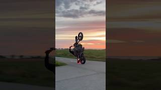 On a different level 🔥 wheelie supermoto bikelife [upl. by Gerti]