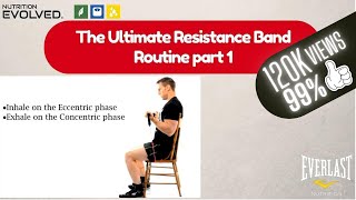 Ultimate Resistance Band Routine part 1 [upl. by Eidualc]