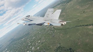 Jan 31st DCS EF18 Hornet [upl. by Nnaytsirk]