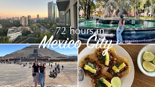 72 hours in Mexico City  first time visiting [upl. by Nnaeoj]