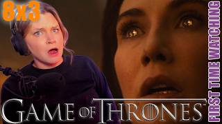 Game of Thrones 8x3 ‘The Long Night Reaction  First Time Watching [upl. by Esertap]