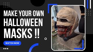 Make Your Own Halloween Masks Easy [upl. by Sudaorb]