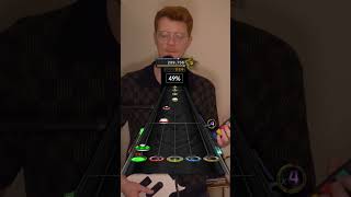 BOULEVARD OF BROKEN DREAMS guitar solo  GHWJ  guitarhero rockband shorts expert letsplay [upl. by Nawuj]