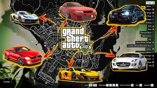 GTA 5  Secret amp Hidden and Rare Vehicle Locations Story Mode [upl. by Otti455]