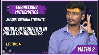 DOUBLE INTEGRATION OF POLAR COORDINATESENGINEERING MATHEMATICSSEM2 by Chirag Solanki [upl. by Devina]