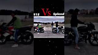 R15 VS SPLENDER tarendingshorts shortsvideo trollface shorts [upl. by Stolzer]