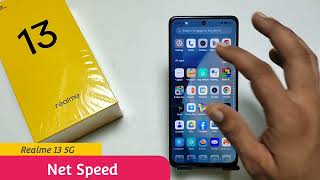 Realme 13 Net Speed Show  How To Show Net Speed In Realme 13  Realme 13 5g Net Speed Settings [upl. by Eibbil]