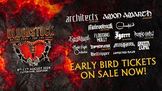 BLOODSTOCK FESTIVAL 2024  BAND ANNOUNCEMENT [upl. by Yenots]