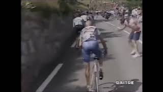 In ricordo della bellissima vittoria di Pantani allAlpe dHuez nel Tour 1995 [upl. by Bourgeois729]