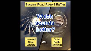 Bassani Road Rage 3 Midlength exhaust Standard Baffle vs Quiet Baffle bassani harleydavidson [upl. by Eyde]