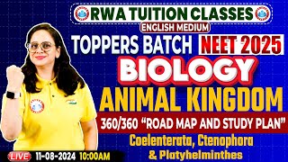 NEET 2025 English Medium Biology Chapter 4  Animal Kingdom By Vandana Mam [upl. by Borroff]