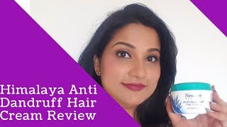 Himalaya Anti Dandruff Hair Cream Review [upl. by Enidan]