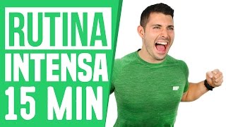 RUTINA CARDIO INTENSA 15 MIN  HIIT QUEMA GRASA  SERGIO PEINADO [upl. by Jens]