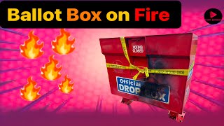 Hundreds of ballot boxes set on fire [upl. by Four]