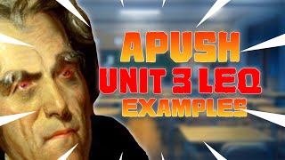 PERFECT APUSH LEQ Example  Unit 3 [upl. by Kemeny]