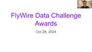 FlyWire Data Challenge Awards [upl. by Jerrie]