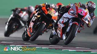 MotoGP Qatar Grand Prix  EXTENDED HIGHLIGHTS  3622  Motorsports on NBC [upl. by Hoyt503]