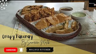 Crispy Pakoray Recipe  Crispy Pakoray Pakistani Recipe  By Samreen Zubair [upl. by Cherry923]