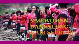 YAO WOMEN DARKampLONG HAIR SECRETS IN CHINA RICE WATER FOR HAIR GROWTH [upl. by Atteugram]