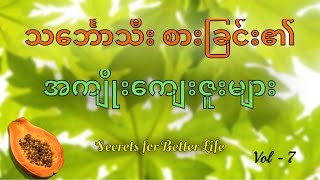 သင်္ဘောသီးစားခြင်း၏ အကျိုးကျေးဇူးများ [upl. by Nadeau]