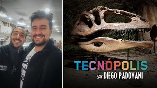 DINOSAURIOS en TECNÓPOLIS  Nota a Diego Padovani en el Área de Paleontología del MinCyT [upl. by Matland208]