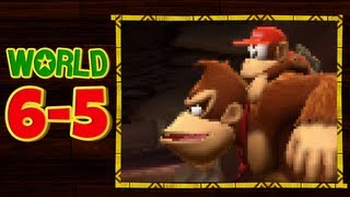 Donkey Kong Country Returns 3D  65 Precarious Plateau All Puzzle Pieces and KONG Letters [upl. by Neelram]