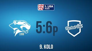 PANTHERS OTROKOVICE  Florbal Ústí 1 liga mužů Základní část 9kolo [upl. by Kcin376]