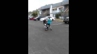 50cc scooter wheelies [upl. by Koziel21]