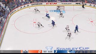 NHL 22 playoff round 2 game 2 [upl. by Apfelstadt]