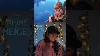 Doublage Anna VF dans la Reine des Neiges🎙️❄️ [upl. by Loram]