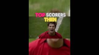 Top Scorers Now vs THEN 4k football footbaledits footballplayer w sui [upl. by Llerrod]