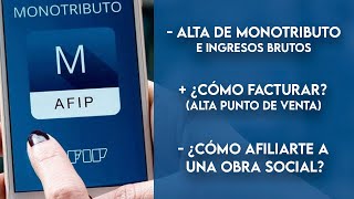 MONOTRIBUTO para UBER DIDI CABIFY RAPPI PEDIDOS YA  Cómo Facturar AFIP Paso a Paso IIBB [upl. by Aiuqat777]