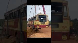 KSRTC നമ്മുടെ കൊമ്പൻ ചെരിഞ്ഞു 🥹viralvideo busspeed sedstatus shortvideo youtubeshorts million [upl. by Arahs153]