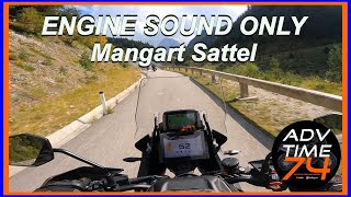 KTM 1290 Superadventure S 2023  Mangart Sattel Engine Sound Only [upl. by Colon]