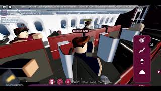 Roblox Qatar Airways BC POV [upl. by Kreindler]