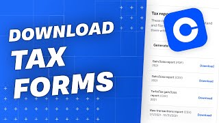 How To Get Coinbase Tax Documents  Download Crypto Taxes [upl. by Yecam888]