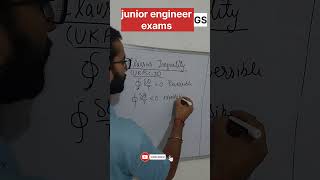 Thermodynamics clausius inequality ssc je ukpsc je 2023 ukpsc je Rpsc AE exams [upl. by Namlak]