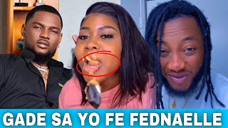 Fednaelle Sezi gade sa yo fel nan yon live TikTok 😱 [upl. by Kerrin]